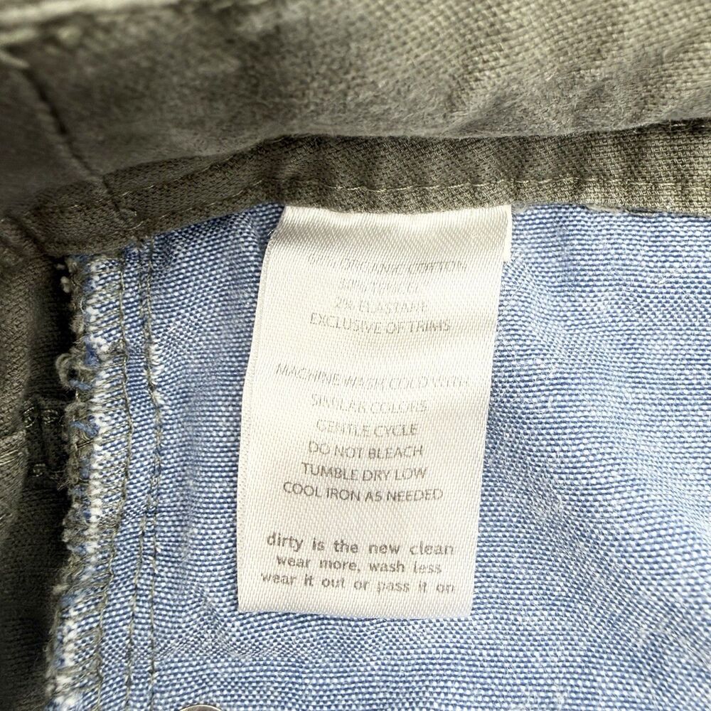 Toad Co Women’s Earthworks 5-Pocket Skinny Pants 8 Green Organic - Picture 6 of 8